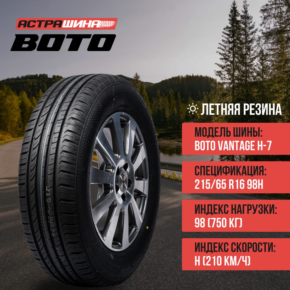 BOTO VANTAGE H-7 215/65R16 - АСТРАШИНА