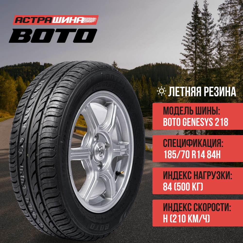 BOTO GENESYS 218 185/70R14 - АСТРАШИНА